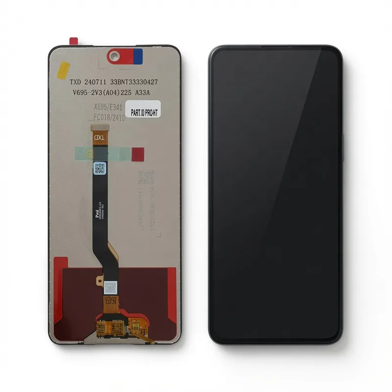 Infinix Tela Infinix Note 10 Pro / X695 Display LCD Sem Aro + Pelicula