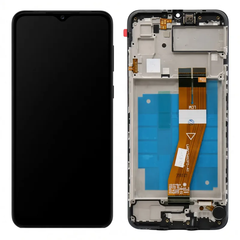 Samsung Tela Sam A03 Display Incell Com Aro + Película